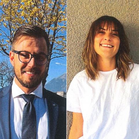 Manuel Kiesswetter e Anna Wierer