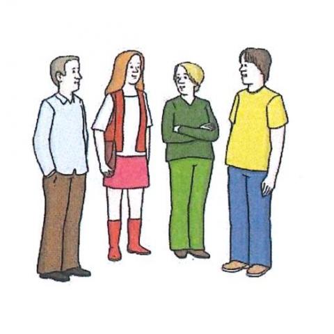 Zeichnung einer Gruppe