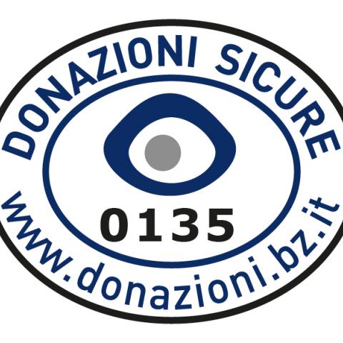 Logo "Donazioni sicure"