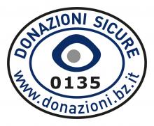 Logo "Donazioni sicure"